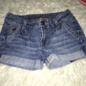 vintage Express jean shorts